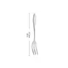 Cuchillo y Tenedor para Tripas de Pescado de Acero Inoxidable, Cuchillo y Tenedor para Bistec, Cuchara de Mesa, Cuchara y Tenedor de Postre de Hotel, Cuchara y Tenedor para Servir, Gama Completa de Vajilla Occidental