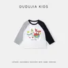 Ropa Infantil de Dudu: Chaqueta para Niña, Conjunto de Otoño, Camiseta de Manga Larga para Bebés Niñas, Nuevo Estilo de Otoño 2026, Pantalones y Ropa para Niñas