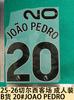 25-26 Kit Fora de Casa do Chelsea Versão Adulto Versão B Número da Camisa Letras Adesivos de Transferência Térmica
