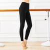 Calça Caprichosa de Dançarina Calça Capri de Dança Clássica Calça Elástica para Prática Calça de Ballet para Adulto Calça para Aeróbica Calça Preta Modeladora