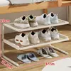 Zapatero Dormitorio Debajo de la Cama Ahorro de Espacio Pequeño Zapatero Simple Multicapa Estante de Almacenamiento para Zapatos Deportivos Pantuflas