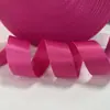 Cinta de Nylon de Imitación Tejido Denso 1-5 cm Colorida de Poliéster Tejido Plano Correa para Teléfono Correa para Botella de Agua Accesorios para Ropa Personalizable
