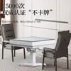 Máquina de Mahjong Totalmente Automática, Nuevo Modelo 2024, Mesa de Comedor Silenciosa, Mesa de Mahjong Calefactora Eléctrica Plegable de Doble Propósito