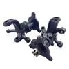 Accesorios para kart de motocicleta de cuatro ruedas hechos a mano, disco de freno de dirección modificado, eje de garra, brida, mangueta de dirección, asiento de cubo de rueda, tres agujeros