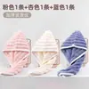 Gorro Secador de Pelo al por Mayor para Mujer Turbante Toalla Absorbente de Agua Secado Rápido Toalla Secado de Cabello 2025 Nuevo Gorro de Ducha de Doble Capa