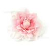 Cabeza de Crisantemo Simulada Flor de Seda Flor Falsa Materiales para Hacer Tocados DIY Hechos a Mano Flor Simulada Flor Artificial Realista de Gama Alta