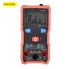 Mini multímetro digital XT803 com função NCV de medição automática de alcance de tensão, resistência, corrente e capacitância