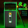 Aleación de aluminio A15 plástico 20 piezas de humo fino luminoso pitillera carga USB encendedor encendedor pitillera letras transfronterizo