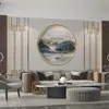 Papel de parede autoadesivo decoração de parede de fundo de TV mural tridimensional 3D sala de estar quarto papel de parede de paisagem à prova d'água adesivos 8D