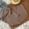 [Preferido ao Vivo] Cuecas Femininas de Nylon 7A Qualidade Urso Cor Maillard Cintura Média Antibacterianas para Mulheres
