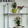 Estante de Almacenamiento para Ejes Ópticos DIY Juego Completo de Materiales y Accesorios para Armario de Exhibición Hecho por Uno Mismo Soporte para Colgar Piezas de Enlace Cruzado DIY