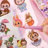 Paquete de Pegatinas Portátil Mascota Transparente Impermeable Pegatinas para Agenda Materiales de Decoración para Funda de Teléfono Pegatinas Lindas Pegatinas para Estudiantes