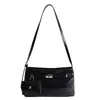 Bolso Tote de Cuero Aceitado y Encerado Retro para Mujer, Bolso de Hombro Cruzado Grande de Capacidad Simple, Bolso de Axila de Moda y Único para el Trabajo