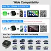 Caja CarPlay inalámbrica, adaptador dos en uno para Apple y Android, módulo de conectividad para coche, CarPlay inalámbrico para coche
