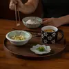 Juego de Taza con Platillo para Servir Individual Japonés Tazón de Arroz Tazón de Sopa para el Hogar Tazón de Ensalada Vajilla de Nicho Tazas al por Mayor Tazón para Fideos