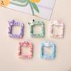 Acessórios de resina DIY dos desenhos animados Acessórios tamanho pequeno Photo Frame Cream Glue Handmade Hairpin Mobile Phone Case Shoe Buckle Acessórios Lote