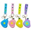 Chaveiro Criativo de Silicone com Desenho Animado, Pingente de Bolsa Libélula, Porta-Moedas de Silicone Fofo, Bolsa de Armazenamento com Chaveiro