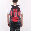 Mochila de Comércio Exterior Masculina de Tecido Oxford Bolsa de Viagem Expansível e Durável Mochila para Montanhismo ao Ar Livre Masculina e Feminina Grande Capacidade