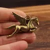 Año del Caballo Adornos de Caballo Doce Animales de Caballo del Zodiaco Colección de Adornos de Caballo Transfronterizos Adornos de Latón 2026 Adornos de Potro