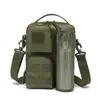 Bolsa Transversal Multifuncional de Grande Capacidade, Bolsa Tática para Lazer ao Ar Livre, Bolsa de Ombro Transversal Impermeável e Resistente ao Desgaste para Montanhismo e Viagem
