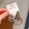 Paquete de 4 Gomas para el Cabello Sencillas con Patrón Ondulado Color Té con Leche, Elásticos Elegantes para el Cabello, Cuerdas Básicas de Alta Elasticidad para Mujeres