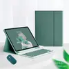 Adequado para Case Protetora de Tablet iPad Teclado Bluetooth Sem Fio Silencioso Compartimento para Caneta Case Protetora Air76Pro110.9.7