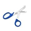 Venta al por mayor de fabricante para exteriores Codo de acero inoxidable Tijeras para vendaje de gasa Accesorios para botiquín de primeros auxilios Tijeras multiusos para el hogar