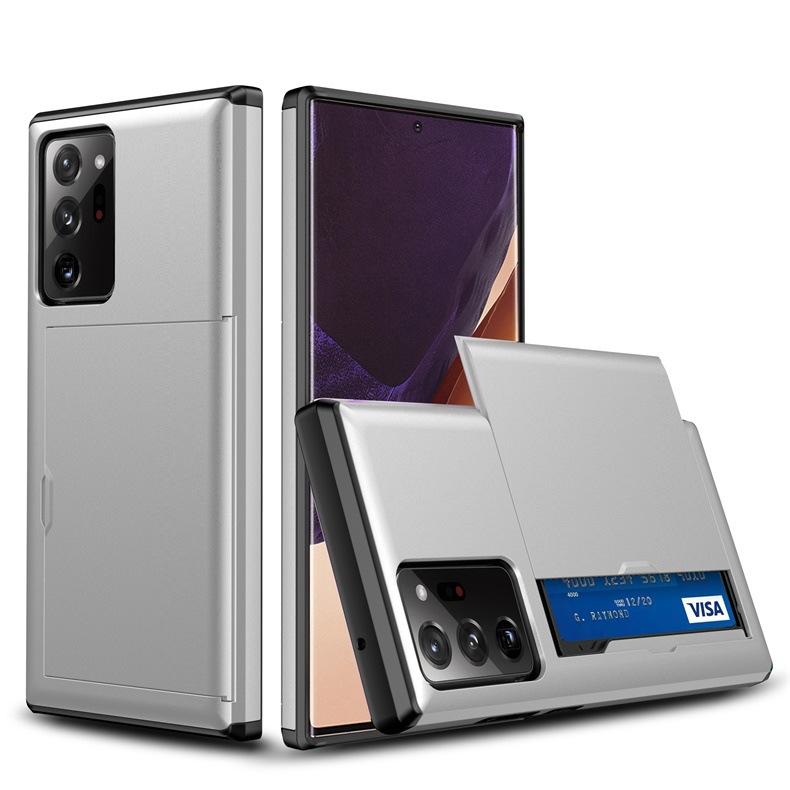 手机壳 三星note20手机壳 插卡保护套