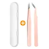 Pinzas de colores, pinzas de acero inoxidable, clips para extensión de pestañas, pegatinas para manualidades, decoración para álbum de recortes, herramientas de belleza, pinzas
