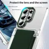 Funda de teléfono con tarjetero coreana transfronteriza con un tacto de alta gama, diseño único, múltiples funciones, protección anti-escaneo, adecuada para teléfonos Samsung, personalizable