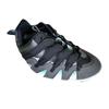 Venta al por mayor de fábrica primavera, verano y otoño nueva moda encaje real zapatilla casual parte superior de zapato semiacabada