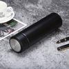 Venta al por mayor, termo inteligente con medición de temperatura, taza de agua de acero inoxidable 304, pantalla de temperatura creativa, regalo comercial portátil, taza recta