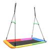 Fabricante Personalizado Lazer ao Ar Livre Seis Cores Tecido Oxford Borboleta Balanço Brinquedo com Apoios de Braço e Bandeiras Coloridas Retangular Outono
