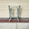 Pernas de Mesa Simples Dobráveis Pernas de Mesa Redonda Venda por Atacado Estrutura de Mesa de Ferro Espessada Pernas de Mesa de Jantar Domésticas de Aço Inoxidável Suporte Quadrado para Mesa