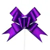 50 # Lazo Grande Perlado Flor Decorativa Atada a Mano para Coche de Boda, Regalo Navideño, Cinta para Empaque de Flores