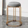 Banqueta Estilo Nórdico para Uso Doméstico, Banqueta Redonda Minimalista Moderna, Banqueta Baixa, Banqueta Pequena da Moda, Banqueta Empilhável para Mesa de Jantar, Banqueta Preguiçosa de Luxo Leve