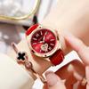 Auténtico Ultrafino Impermeable para Mujer con Incrustaciones de Diamantes Números Romanos Oro Rosa Muñeca Transmisión en Vivo Venta Caliente Transfronteriza Soporte Dropshipping