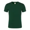Camiseta Redonda Manga Curta 190g Dupont Sorona Absorvente Roupa de Trabalho Camisa Cultural Roupa de Grupo Pode Ser Impressa