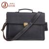 Bolsa de Mão Couro Crazy Horse Bolsa Transversal Pasta Masculina Bolsa Masculina Negócios Retro Couro Genuíno Bolsa Masculina Atacado