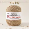 Ovillo de Hilo de Lana Hilo de Lana de Alpaca Grosor Medio Hilo para DIY Tejido a Mano Hilo de Cachemir Ganchillo Calcetines Bufanda Hilo Lote