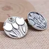 25x25mm 2,7g Multicor DIY Liga Joia Pingente Flor Tulipa