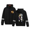 Cross-border New Harajuku HAIKYU Voleibol Júnior Europeu e Americano Moda Solta Masculino e Feminino Casual Hooded Sweats