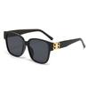 Gafas de sol cuadradas con montura grande de Europa y Estados Unidos 2024 nuevas gafas de sol al por mayor gafas de sol UV gafas de sol