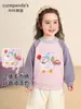 Moletom de Lã Panda Kaka Roupas de Inverno para Meninos Blusa Quente de Inverno para Meninas Roupas de Outono Inverno para Bebês