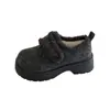 Mocasines Retro Plus de Terciopelo Engrosados con Suela Gruesa para Mujer 2026 Nuevo Otoño Invierno Versátiles que Aumentan la Altura Cálidos Zapatos de Piel Birkenstock