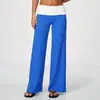 Nuevos Pantalones Deportivos Cepillados con Colores Contrastantes, Cintura Alta, Control de Abdomen, Levanta Glúteos, Secado Rápido, para Correr, Yoga, Pantalones de Pierna Ancha para Mujer 9666