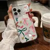 Funda Protectora Dopamine Bow para iPhone 18 Apple 17 Pro TPU Transparente Blanda Bajo Precio Wholesale Funda para Teléfono