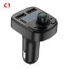 C1 Bluetooth para Carro Mãos Livres CarMp3player Reprodutor de Música Transmissor FM para Carro com Fonte de Carregamento para Carro Head