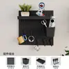 Rack de Exibição de Armazenamento de Parede Pegboard, Ganchos de Parede Sem Furos, Cesta Suspensa, Sala de Estudo, Decoração de Quarto, Pegboard Atacado