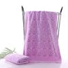 Toalla Facial de Microfibra Suave Absorbente Borde Lineal No Suelta Fácilmente Pelo Estampado de Dibujos Animados Hogar Toalla Diaria